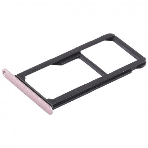 Bac Carte SIM + Bac Carte SIM / Bac Micro SD pour Huawei Nova Lite (Rose) SH480F1199-06