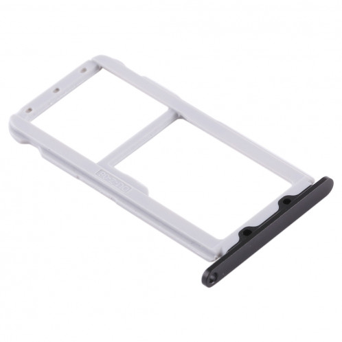 Bac Carte SIM + Bac Carte SIM / Bac Micro SD pour Huawei Honor V9 (Noir) SH481B1791-06
