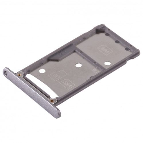 2 Plateau carte SIM / Micro SD Carte pour Huawei Enjoy 6 / AL00 (Gris) SH486H945-06
