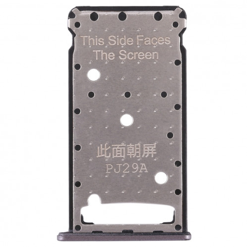 Bac Carte SIM + Bac Carte SIM / Bac Micro SD pour Huawei Honor 5c (Gris) SH490H1094-06