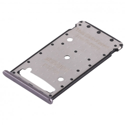 Bac Carte SIM + Bac Carte SIM / Bac Micro SD pour Huawei Honor 5c (Gris) SH490H1094-06