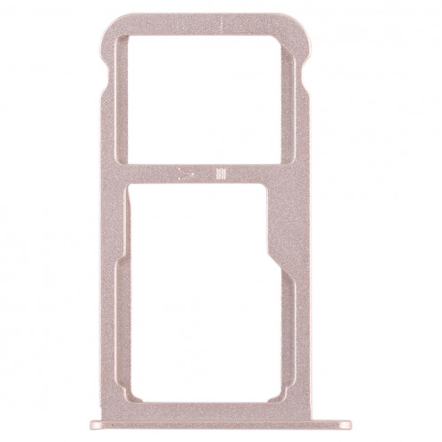 Bac Carte SIM + Bac Carte SIM / Carte Micro SD pour Huawei P9 Plus (Gold) SH491J574-06