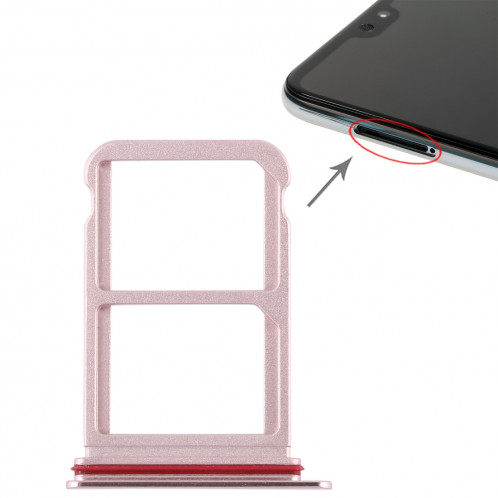Support à carte SIM + Support à carte SIM pour Huawei P20 Pro (Rose) SH493F1857-06