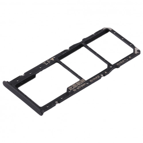 2 Plateau de carte SIM + Plateau de carte Micro SD pour Huawei Enjoy 8 Plus (Noir) SH495B136-06