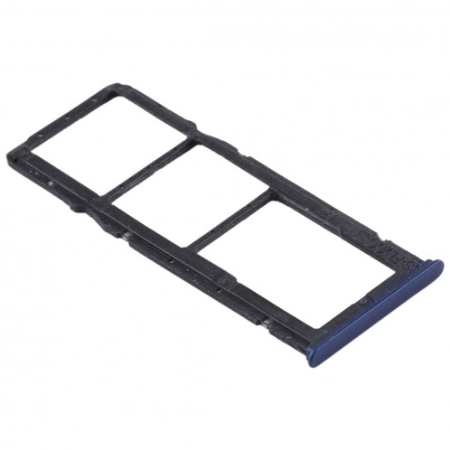 2 Plateau carte SIM + Plateau Micro SD pour Huawei Enjoy 8 Plus (Bleu) SH495L176-06