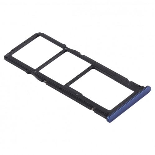 2 Plateau carte SIM + Plateau Micro SD pour Huawei Honor Play 7C (Bleu) SH497L1642-06