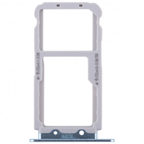 2 Plateau de Carte SIM / Micro SD Card pour Huawei Nova 2s (Bleu) SH502L572-06
