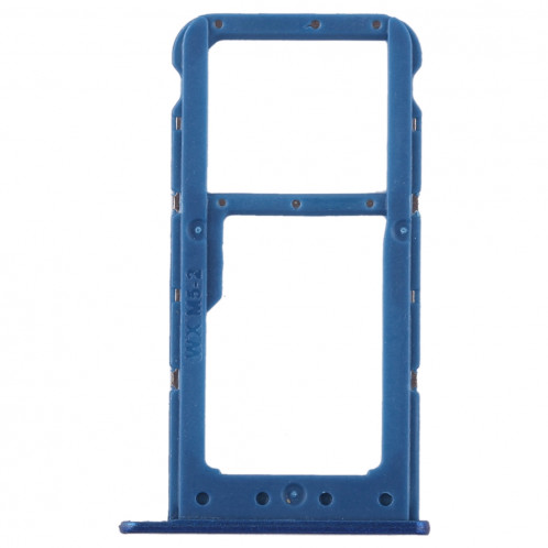 Bac Carte SIM + Bac Carte SIM / Carte Micro SD pour Huawei Honor 9 Lite (Bleu) SH503L1156-06