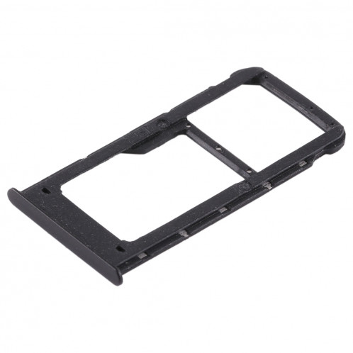 Bac Carte SIM + Bac Carte SIM / Carte Micro SD pour Huawei P smart (Enjoy 7S) (Noir) SH504B1590-06