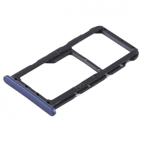 Bac Carte SIM + Bac Carte SIM / Carte Micro SD pour Huawei Maimang 6 (Bleu) SH508L1937-06