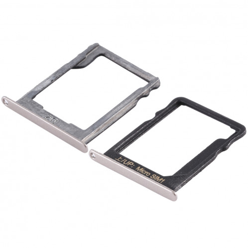 Bac Carte SIM + Bac Carte SIM / Carte Micro SD pour Huawei Enjoy 5s (Gold) SH515J240-06