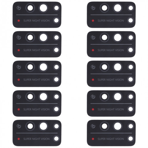 Objectif de caméra arrière 10 PCS pour Huawei Honor X10 5G SH6526403-05