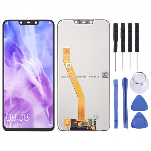 Ecran LCD et Digitizer Full Assembly pour Huawei Nova 3 (Noir) SH648B1300-06