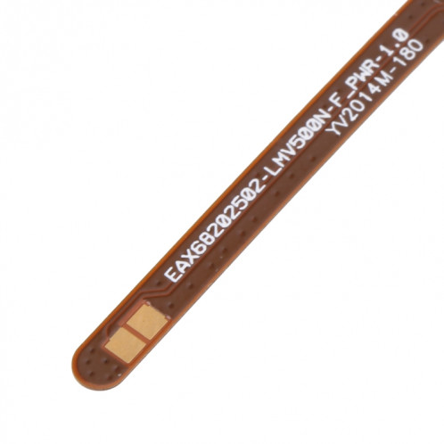 Câble flexible du bouton d'alimentation pour LG V50 ThinQ 5G / LM-V500XM / MLM-V500N / LM-V450PM / LM-V450VM SH6833717-04