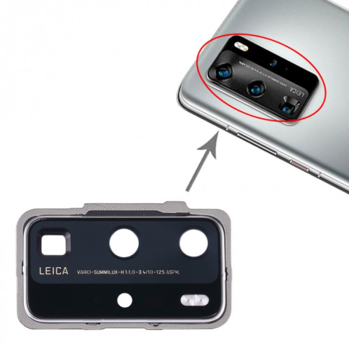 Cache d'objectif d'origine pour Huawei P40 Pro (Argent) SH843S1649-04