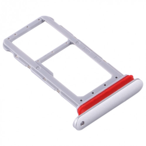 Plateau pour carte SIM + plateau pour carte Micro SD pour Huawei Honor Waterplay (Argent) SH847S925-04