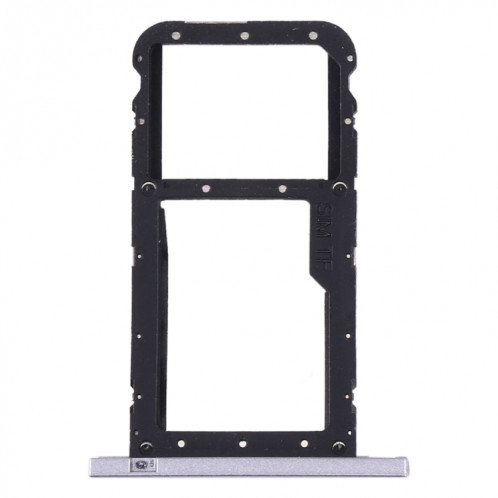 Plateau pour Carte SIM + Plateau pour Carte Micro SD pour Huawei Honor Play Pad 2 (9,6 pouces) (Argent) SH848S1149-04