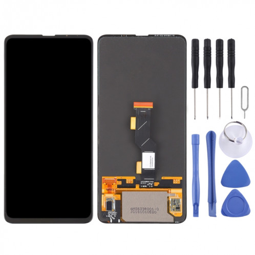 Écran LCD et numériseur d'origine AMOLED avec assemblage complet pour Xiaomi Mi Mix 3 (noir) SH897B730-05