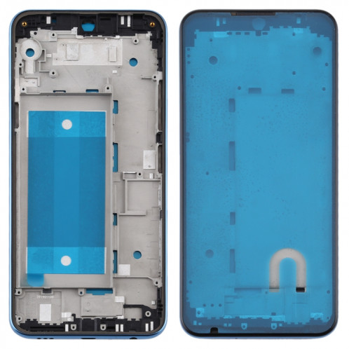 Plaque de cadre intermédiaire pour LG Q60 2019 / X6 2019 / X525BAW / X525ZA / X525HA / X525ZAW / LMX625N / X625N / X525 (bleu) SH898L97-06