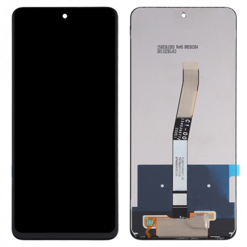 Écran LCD et numériseur complet pour Xiaomi Redmi Note 9S / Redmi Note 9 Pro (Noir) SH907B81-06