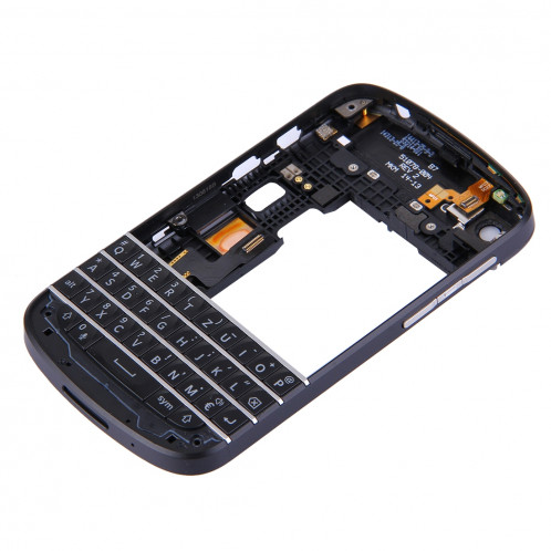 iPartsAcheter 3 en 1 pour BlackBerry Q10 (Clavier + cadre moyen lunette + panneau de lentille de logement de plaque arrière) SI7000554-08