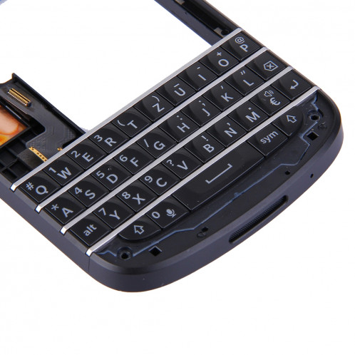iPartsAcheter 3 en 1 pour BlackBerry Q10 (Clavier + cadre moyen lunette + panneau de lentille de logement de plaque arrière) SI7000554-08