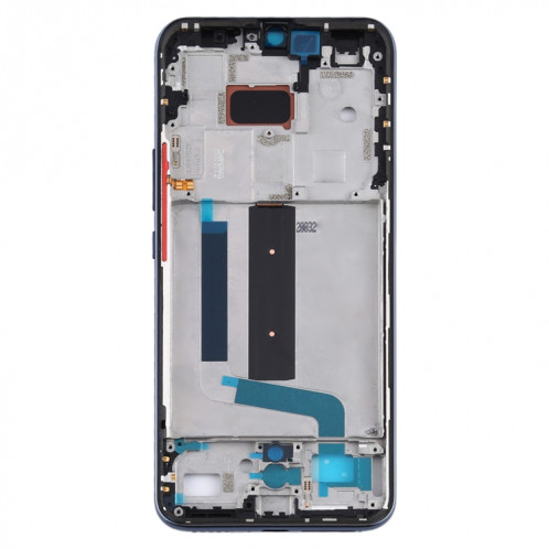 Plaque de lunette centrale d'origine pour Xiaomi Mi 10 Lite 5G / Mi 10 Youth 5G M2002J9G (noir) SH066B1030-06