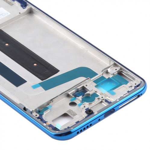 Plaque de lunette de cadre intermédiaire d'origine pour Xiaomi Mi 10 Lite 5G / Mi 10 Youth 5G M2002J9G (bleu) SH066L1578-06