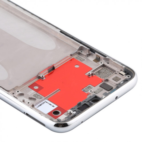 Plaque de lunette centrale d'origine pour Xiaomi Redmi Note 8T (argent) SH069S1268-06