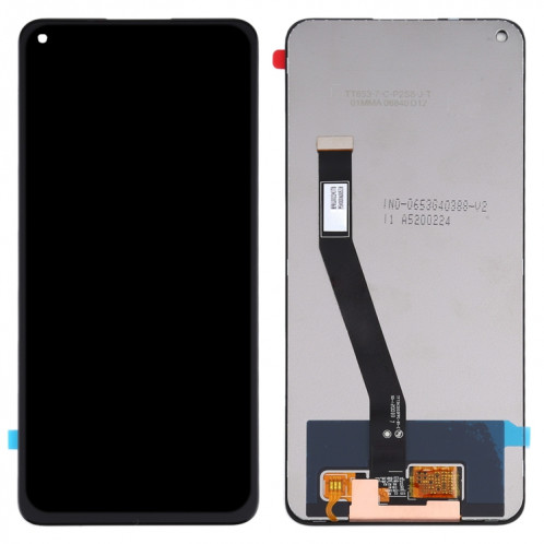 Écran LCD d'origine et assemblage complet de numériseur pour Xiaomi Redmi Note 9 / Redmi 10X 4G (noir) SH070B158-06