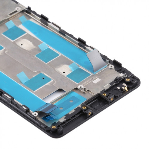 Plaque de cadre intermédiaire pour Nokia 5.1 TA-1061 TA-1075 TA-1076 TA-1088 TA-1081 (noir) SH071B1271-06