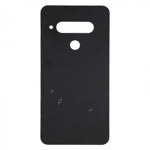 Couvercle arrière de la batterie pour LG G8s ThinQ / LM-G810 LM-G810EAW (noir) SH76BL970-06