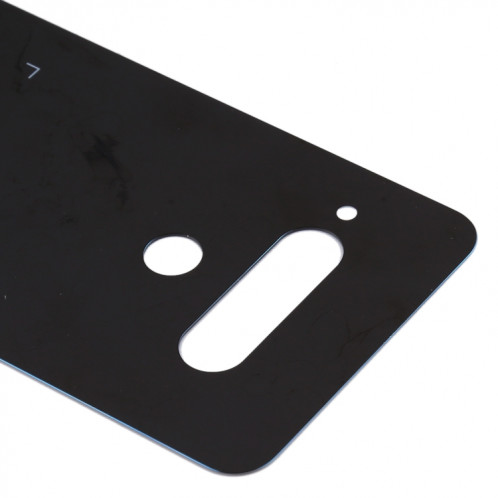 Couvercle arrière de la batterie pour LG G8s ThinQ / LM-G810 LM-G810EAW (noir) SH76BL970-06