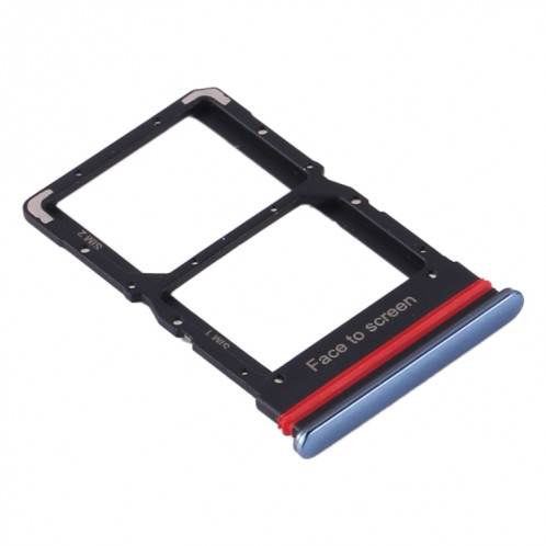 Plateau Carte SIM + Plateau Carte SIM pour Xiaomi Mi 10 Lite 5G (Noir) SH087B82-04