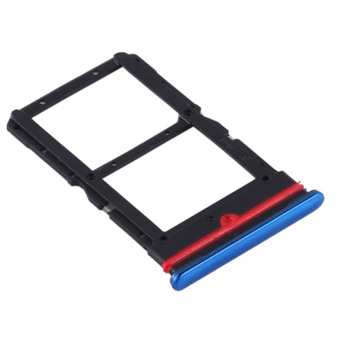 Plateau Carte SIM + Plateau Carte SIM pour Xiaomi Mi 10 Lite 5G (Bleu) SH087L1386-04