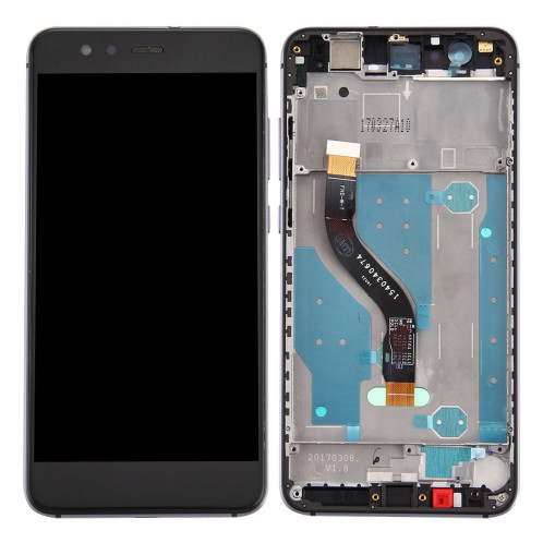 iPartsAcheter Huawei P10 Lite / nova Lite écran LCD + écran tactile Digitizer Assemblée avec cadre (Noir) SI06BL1733-06