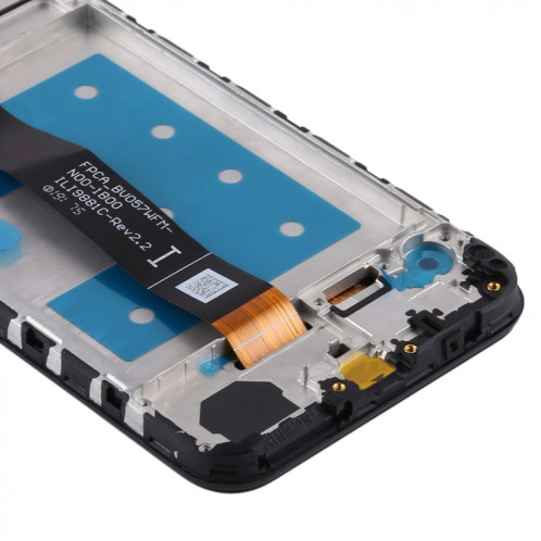 Écran LCD et numériseur complet avec cadre pour Huawei Y5 (2019) (noir) SH10BL912-06