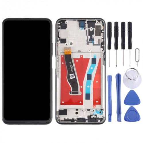 Écran LCD et numériseur Assemblage complet avec cadre pour Huawei P Smart Pro 2019 (Noir) SH111B151-07