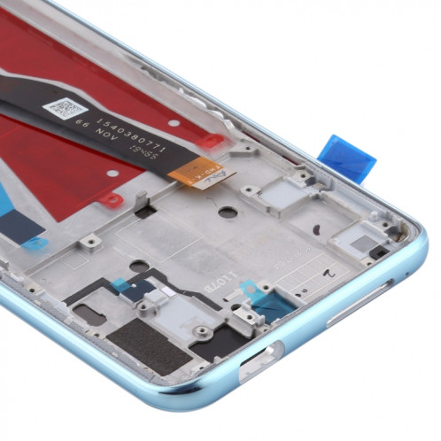 Écran LCD et numériseur Assemblage complet avec cadre pour Huawei P Smart Pro 2019 (bleu) SH111L1882-07