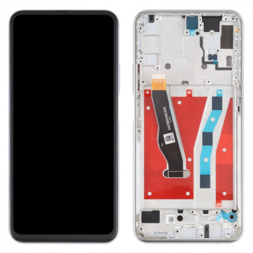 Écran LCD et numériseur assemblage complet avec cadre pour Huawei P Smart Pro 2019 (argent) SH111S431-07