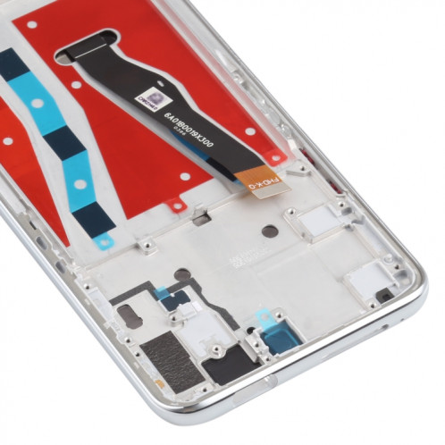 Écran LCD et numériseur assemblage complet avec cadre pour Huawei P Smart Pro 2019 (argent) SH111S431-07