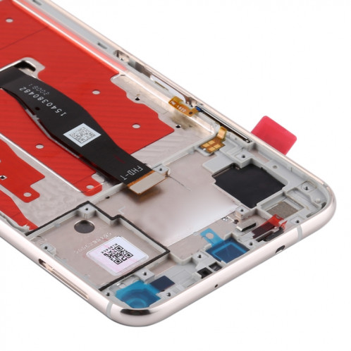 Écran LCD et numériseur complet avec cadre pour Huawei Honor 20 / Nova 5T (or) SH112J1679-06