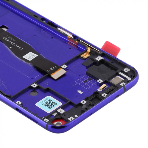 Écran LCD et numériseur complet avec cadre pour Huawei Honor 20 / Nova 5T (bleu saphir) SH12SB795-06