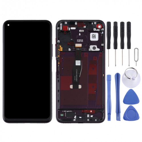 Écran LCD et numériseur complet avec cadre pour Huawei Honor 20 Pro (noir) SH114B530-06