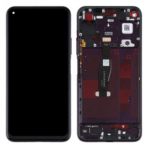 Écran LCD et numériseur complet avec cadre pour Huawei Honor 20 Pro (noir) SH114B530-06