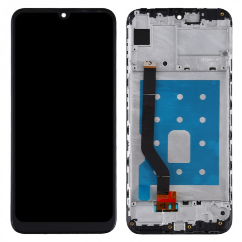 Écran LCD et numériseur complet avec cadre pour Huawei Y7 Pro (2019) (noir) SH15BL1490-06