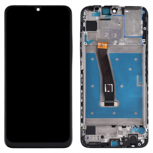 Écran LCD et numériseur complet avec cadre pour Huawei P Smart (2019) / Enjoy 9s (noir) SH117B774-06