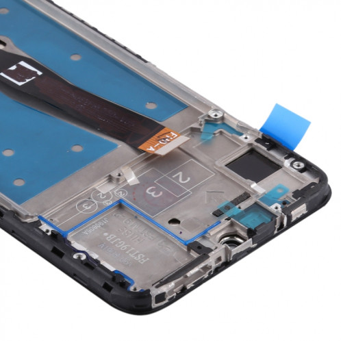 Écran LCD et numériseur complet avec cadre pour Huawei P Smart (2019) / Enjoy 9s (noir) SH117B774-06