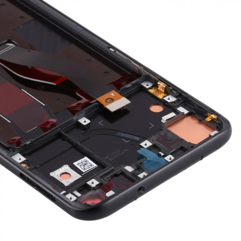 Écran LCD et numériseur complet avec cadre pour Huawei Honor View 20 (noir) SH119B518-06