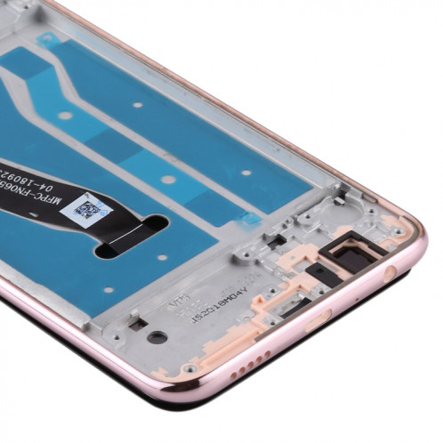 Écran LCD et numériseur complet avec cadre pour Huawei Y9 (2019) (or) SH124J928-06